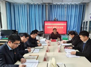 J9.COM 召开2020年度辅导班子民主生涯会